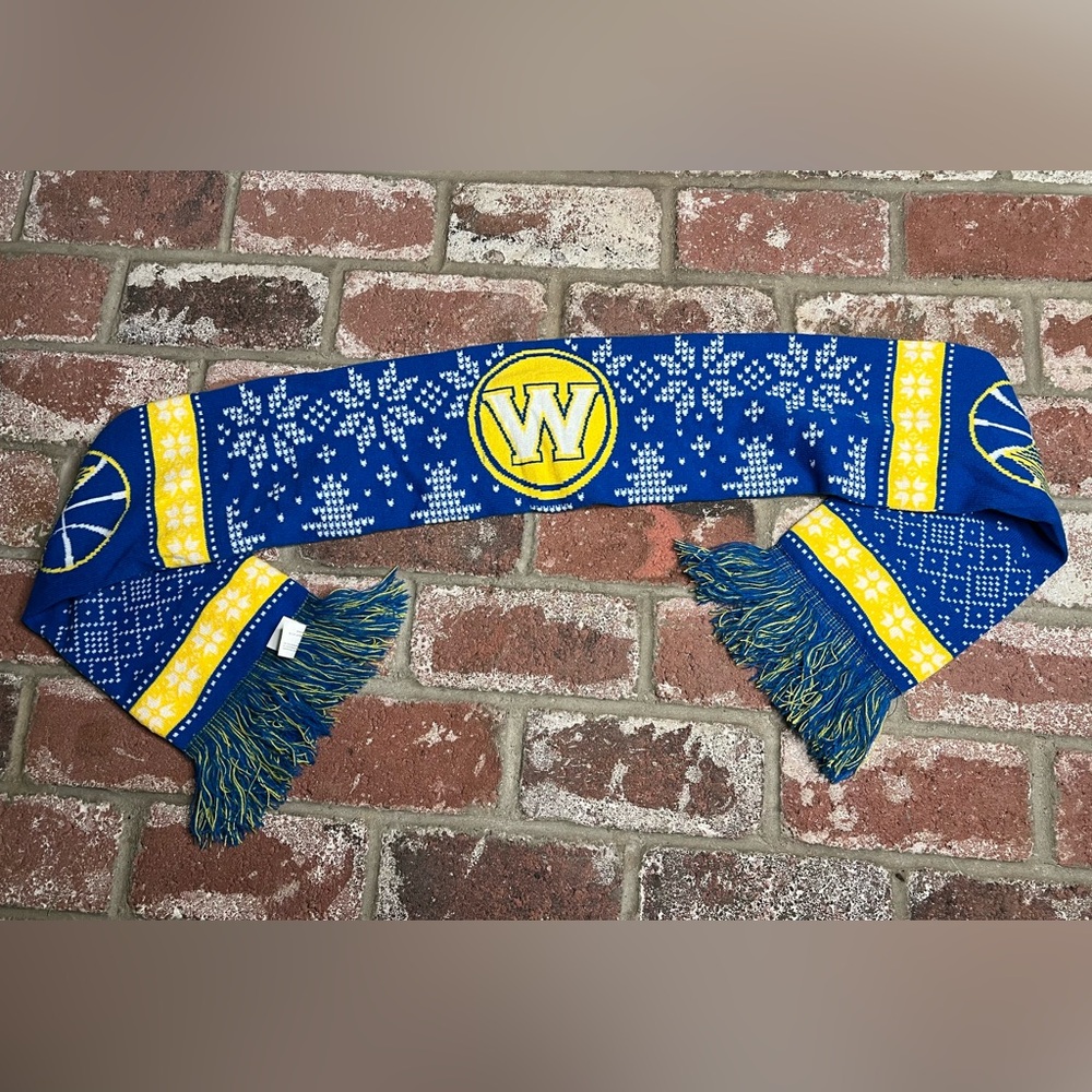 FOCO 2018 California Golden State Warriors Reversible Thematic Scarf. - Picture 3 of 4